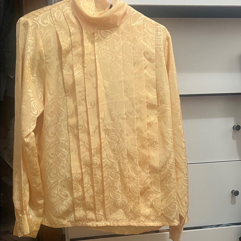 Josephine Cream Paisley Blouse